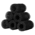 6 Pcs Aquarium Filter Sponge, Pre-Filter Sponge Foam Replacement Filtration Kit, Round Black Foam-Filter, Aquarium Pre Filter-Foam Rolls, Replacement Foam Cover