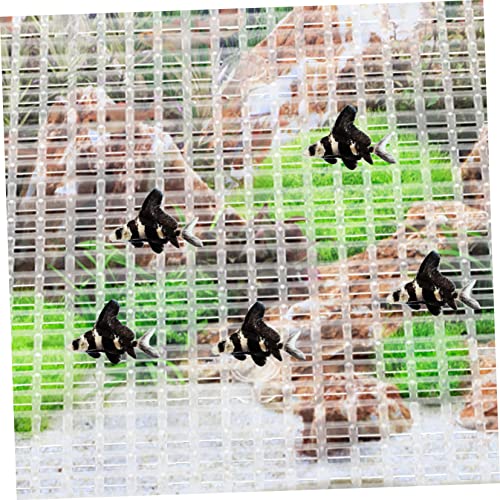 SUPVOX 4pcs Fish Tank Divider Grid Isolation Board Suction Cups for Aquatic Breeding and Separation of Fish Aquarium
