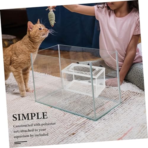Large Aquarium Fish Net Breeder Box Baby Fish Separator Divider Isolation Box