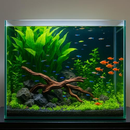 Koyal Wholesale Natural Driftwood Decor Vase Fillers 2.2-Pounds, Aquarium Wood Untreated California Manzanita Drift Wood Fish Tank Decor, Driftwood Pieces for Crafts, Assorted Reptile Wood Branches - size: 2.2LB