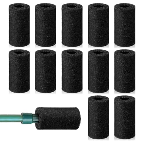 12PCS Pre Filter Sponge, 0.8" Aquarium Filter Sponge Aquarium Intake Sponges Replacement AquariumSponges Foam Roll for Fish Tank