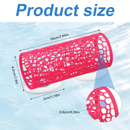 Betta Fish Hammock Bed with Tunnel Hideout, Aquarium Fish Tank Hammock with Suction Cups, Betta Fish Hide Cave for Shrimp Small Fish Decor (Pink) - color: Pink