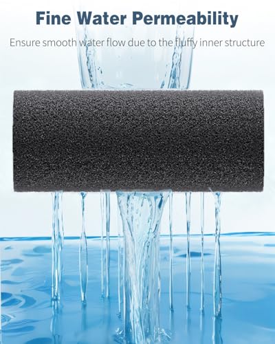 Pawfly 6 Pack Pre-Filter Sponge Fit for Beckett Pond G FR DP Pump, Part No 7209410 7137710, Replacement Pre-Filter Foam Roll - size: 6 Pack