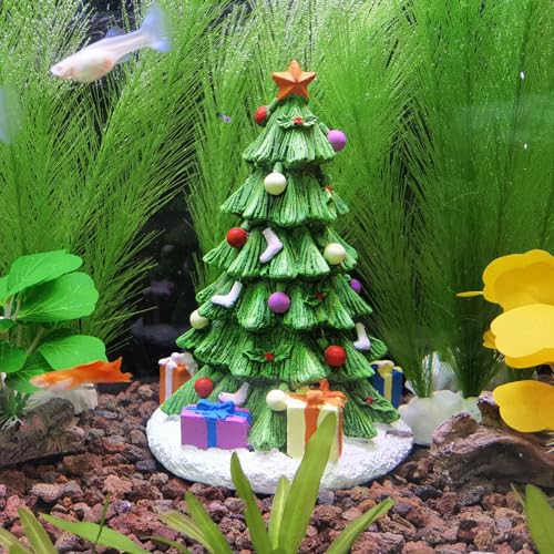M2cbridge Fish Tank Artificial Silk Green Water Plants Aquarium Decor Soft Grass 3 Pack,12" - color: 3pcs,12"