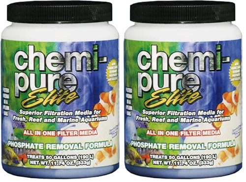 Boyd Enterprises ABE16743 Chemipure Elite for Aquarium, 11.74-Ounce (Pack of 2) - size: 11.74 oz (Pack of 2)