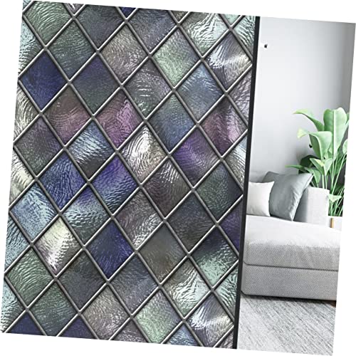 Alipis 1pc Non-Adhesive Static Window Film for Privacy Easy Installation Beautiful for Home Office Bathroom and Living Room Use