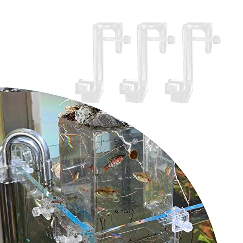 3Pcs Negative Pressure Fish Tank Bracket Fish Tank Accessories Clear Fish Tank Water Level Maintenance Fish Breeding Box Aquarium Accessory, A 10cm