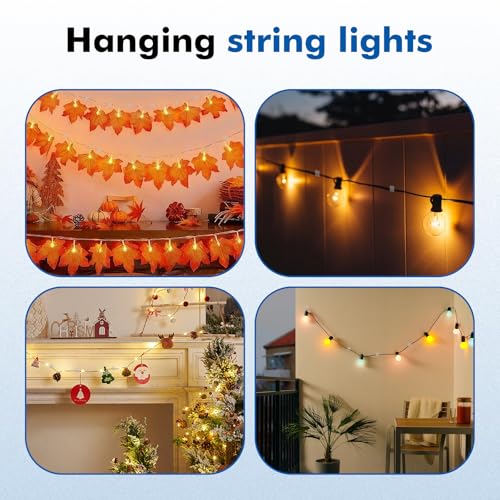 120 PCS Cable Clips, Small, Clear,Christmas Light Clips, Cable Management Wire Organizer Cord Holder for Under Desk, Car, Wall, TV PC Ethernet Cable - color: Clear, size: 3/8"-120PCS