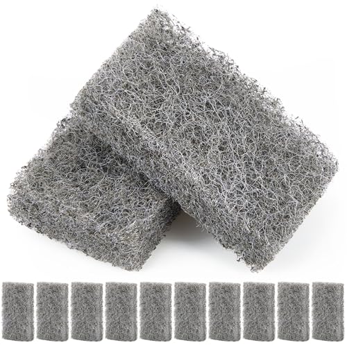 Threlaco 12 Pcs Nitrite Remover Inserts Compatible with Flex/spec/evo, Flex 32.5 Media, Replacement Aquarium Filter Media for Freshwater and Saltwater Aquariums, Removing and Reducing Nitrite - color: Grey