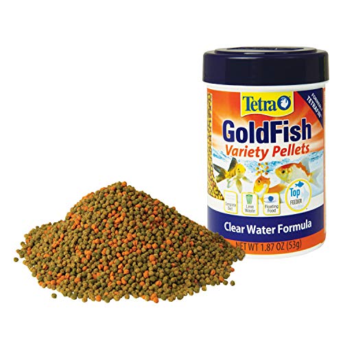 Tetra Goldfish Flakes, Nutritionally Balanced Diet for Aquarium Fish, Vitamin C Enriched Flakes, .42 oz (36 Pack) - size: 0.42 Ounce (Pack of 36)