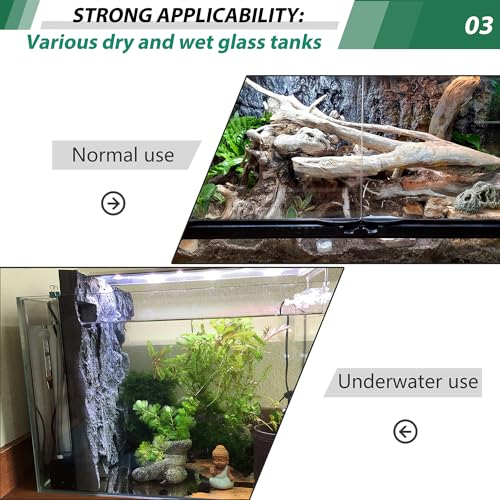17.7x11.8in Rock Terrarium Background,3D Reptile Tank Background Board,Amphibian Stereo Backdrop Wall,Lizard Snake Gecko Spider Turtle Fish pet silo Background Decorative Panel(Grey) - color: grey-17.7"*11.8"（1pcs）