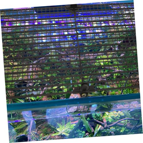 POPETPOP 4pcs Plastic Grid Aquarium Divider Panels for Betta Fish Safety Fish Separator Cups Prevents Jumping Various Tank