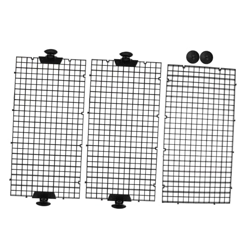 ibasenice 1set Fish Tank Divider High-Transparency Aquarium Separation Tool Suction Cups Fish Breeding Isolation Board for Water Permeability and Easy Installation