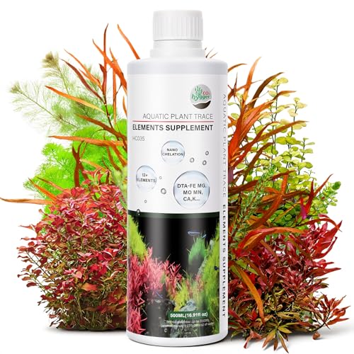 HC035 All-in-One Liquid Aquarium Plant Fertilizer - with Essential Micro & Macro Nutrients for Freshwater Planted Tanks, 150ml/500ml/1000ml (500mL) - color: Micro&Macro Fertilizers, size: 500mL