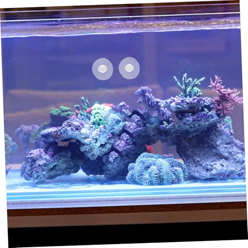 9pcs Suction Cup Clips for Aquarium Air Tubing Transparent Hose Holders Stable Support for Fish Tank Water Pipes Effortless Setup and Reliable Design - size: 3.30X3.30X2.2CM