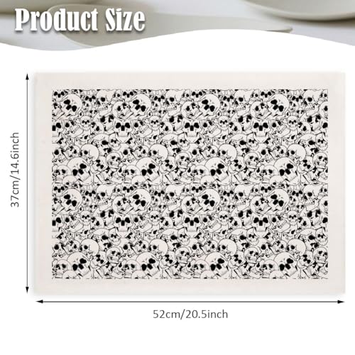 SUPERDANT 4PCS Skulls Underglaze Paper Transfer Halloween Transfer Paper for Clay Ceramic Porcelain Under Glaze Transfers for Pottery Enamel Decals Black Underglaze Decal Papers Gifts - style: Skulls