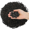 TOPZEA 12 LB Black Lava Rocks for Plant, Potting Soil Additive Decorative Landscaping Grits, Horticultural Gravel Crushed Volcanic Rock for Bonsai Succulent Cactus, Top Dressing, Fire Pit, Aquarium