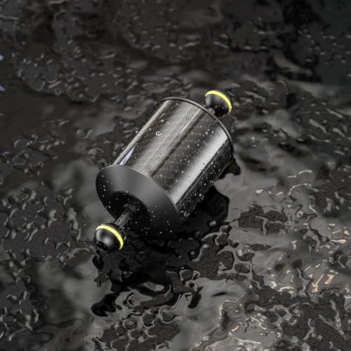 Sea frogs D80mm, 7'', Carbon Fiber Float Arm for Ultralight, Aquatic Arm, Buoyancy Provided 500 g, Underwater Camera System Diving Tray Video Light/Strobe GA-9 - color: D80mm, 7'' Carbon Fiber Float Arm