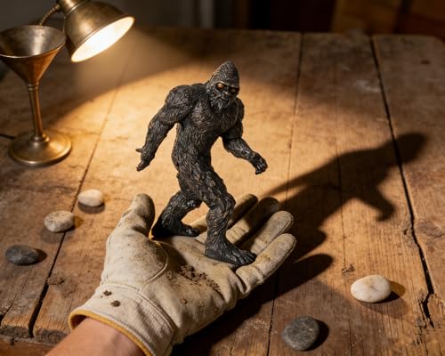 Bigfoot Sasquatch Miniature Garden Collection Figurine 5 inch, Fish Tanks Aquarium Decoration, Bigfoot Sasquatch Enthusiasts Gift Birthday Cake Decoration