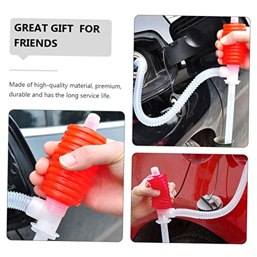 4pcs Manual Transfer Pump for Oil Change Lightweight Durable Siphon Pump for Cars Aquariums and Fluid Extraction Convenient Liquid Siphon for Home Use