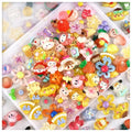 Tmtains Slime Charms Kawaii Resin Charms 3D Cute Nail Charm Mini Flatback Luminous Animal Charm Bulk Resin Jewelry Making Turtle Embellishments Supplies for Cell Phone Scrapbooking DIY Crafts - color: Dd Large Clear