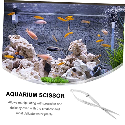 BESPORTBLE Turtle Tank Accessories Aquarium Scissor Easy Use Plant Scissor for Fish Tank Decorations