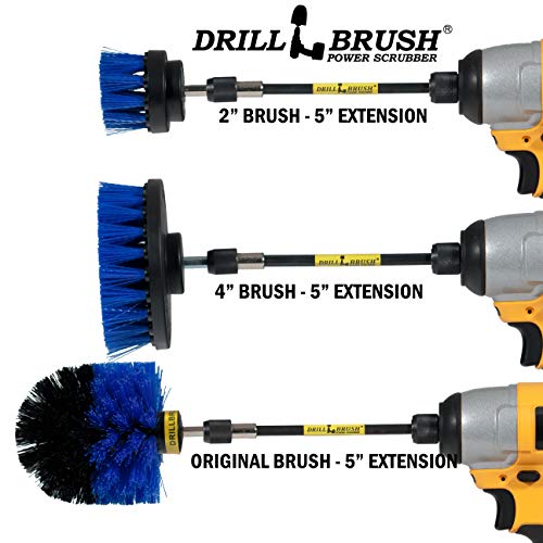 Boat Cleaning Supplies - Hull Cleaning Brush Set - Marine Equipment Cleaning Brush - Fishing Boat Scrubbing - Pond Scum Remover - Barnacle Removing Tool - Aquatic Cleaning Brushes - Tank Cleaning Set - color: Blue