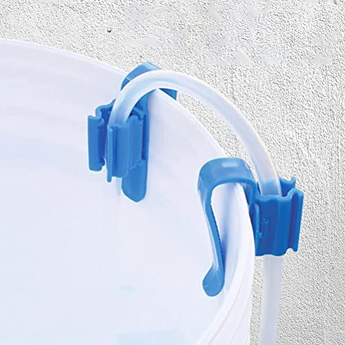 Pipe Clip Aquarium Hose Holder Aquarium Holder Aquarium Fixed Hose Fixed Adjustable Aquarium Reusable Plastic Bucket Multifunctional Aquarium 2 Pieces Set
