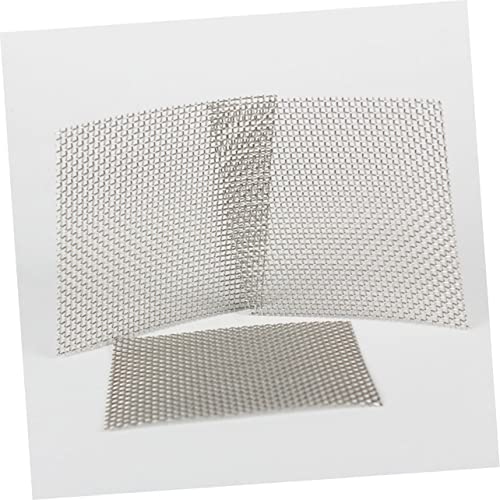 GANAZONO 10pcs Stainless Steel Mesh Fixed Net for Fish Tank Water Grass Moss Holder Rustproof Aquarium Accessory Easy to Install for Aquatic Plants