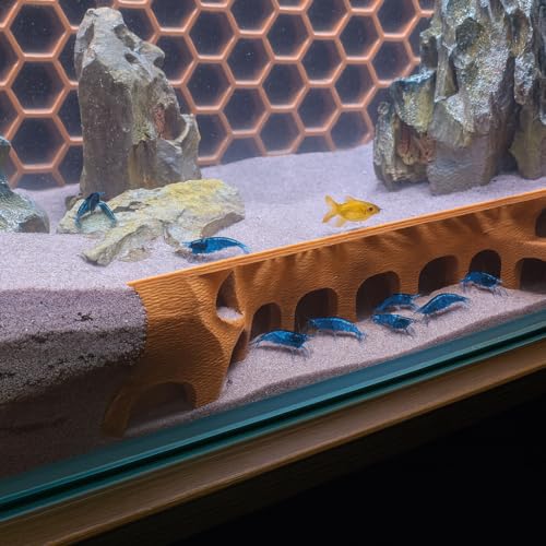 Shrimp Cave for Underground Substrate Lair Chamber (Brown) - color: Brown