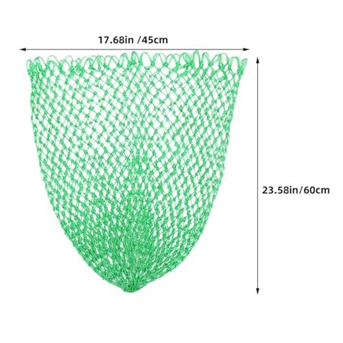 Toyvian Fishing Net Replacement Head Thickened Nylon Fish Catching Net Lightweight Portable for Freshwater and Saltwater Fishing