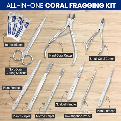 Premium Coral Fragging Kit - Complete Coral Propagation and Fragging Set