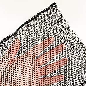 Wave Point X-Large Filter Media Bags, Black Extra Coarse Net 3.5mm Hole, Aquarium Mesh Bags with Plastic Zipper, Bags for Bio Balls, Ammonia Remover 17.8" by 13.5" (10 pc) - size: 10 pc