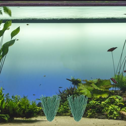 Garneck 10Pcs Fish Breeding Spawning Mops Aquarium Decor Shrimp Shelter Fish Tank Ornaments Breeding Grass for Hatchery