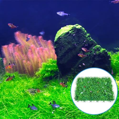 AQUANEAT 20 Pack Aquarium Suction Cups with Clips 3/16" air Hose and Adjustable Zip Ties for Aquarium Fish Tank Decoration Moss Shrimp Nest