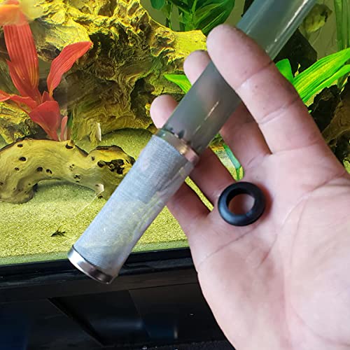 16mm Stainless Steel Aquarium Inflow Inlet Filter Aquarium Filter Intake Cover Fish Shrimp Mesh Net Filter Guard Fish Tank Intake Strainer Cover - size: Inner Hole Diameter: 16mm