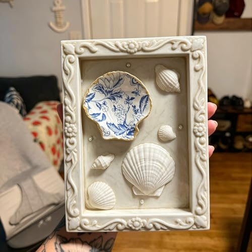 HappyFiller 30 PCs 2-3 Inch White Natural Scallop Seashells Bulk Decorative Sea Shells for DIY Painting Projects,Coastal Crafts,Beach Theme Decor,Wedding Centerpieces,Home Decorations,Vase Fillers - color: White/Mid