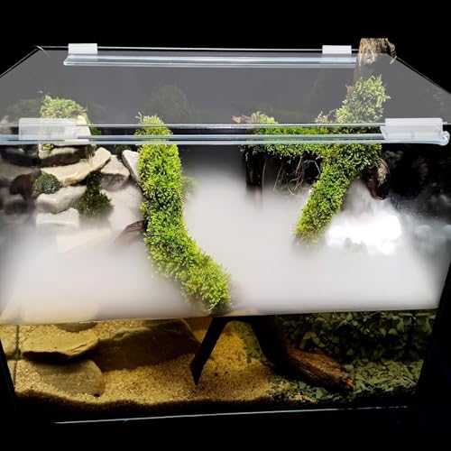 CIATBYYJ 6Pcs Small Aquarium Lid Clips, 6mm Acrylic Fish Tank Lid Holder for Rimless Aquarium Glass Top