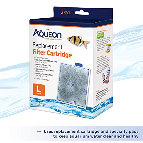 Aqueon QuietFlow 75 LED PRO Aquarium Fish Tank Power Filter For Up To 90 Gallon Aquariums