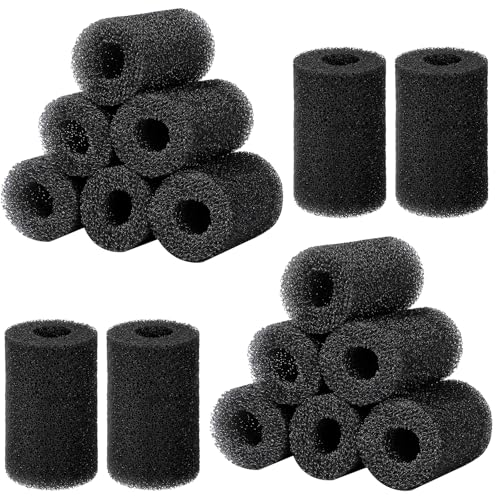 16-Pack Intake Strainer Sponge Replacement, Fits Freshwater & Saltwater Aquariums, Preventing Clogging and Extending the Lifespan of the Water Pump