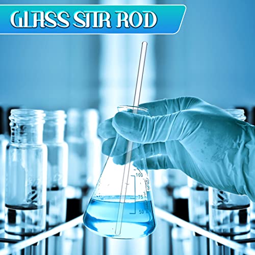 Weewooday Glass Droppers Pipettes Back to School Lab Dropper Glass Liquid Pipette with Big Rubber Hats 20 cm Stir Rod Washing Brush Transfer for Liquid Essential Oil(16 Pieces,Blue,5 Ml, 10 ml) - color: Blue, size: 5 ml, 10 ml