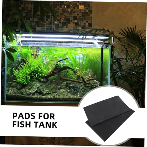 VICASKY 2pcs Aquarium Leveling Pad Nonslip Fish Tank Cushioning Mat for Aquatic Pets Flexible Support for Various Tank Durable Under Pressure and All Season Use
