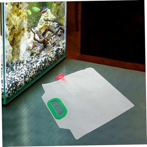Holibanna 4Pcs Fish Survival Bag with Oxygenation System Transparent Design for Easy Monitoring Portable Handheld Bag for Safe Fish Fry Transport and Shipping