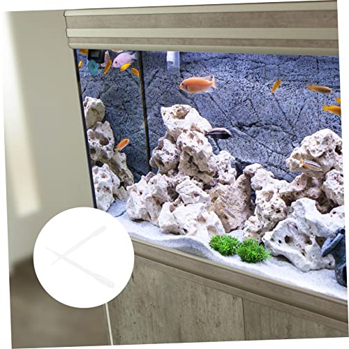 Totority 10Pcs Coral Feeding Tubes Transparent Feeders for Shrimp and Pets Precise Scale Plastic Pipettes for Accurate and Food Dispensing in Aquariums