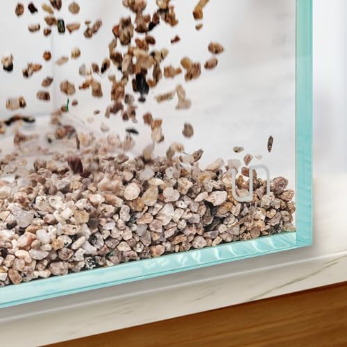 Ultum Nature Systems Controsand Monterey Aquarium Gravel (8L) - Small Pebbles for Fish Tank - Planted Aquarium Rocks - Fish Tank Substrate - Aquarium Pebbles - Versatile Fish Tank Stones - size: 8L