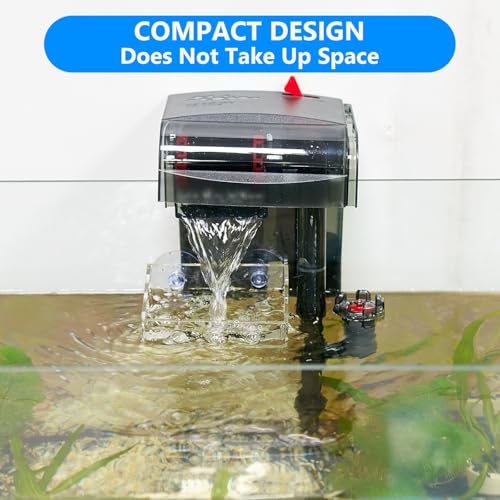 Aquarium Filter Baffle with Suction Cup, ABS Fish Tank Filter Flow Controller, 3.9 Inch Square Slow Flow Fish Tank Accessory for Betta Fish Shrimp Tanks (Clear) - size: Clear 3.93×3 Inch