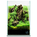UNS Ultra Clear Rimless Tank - 10.6GAL | 40.5L - 11.81x11.81x17.71 | 30x30x45 CM, 5mm Glass Thickness, Leveling Mat Included - Low Iron, High Clarity Fish Tank w/ 45° Mitered Edge - [30T] - size: [30T] - 10.6 Gal - 11.81 x 11.81 x 17.71 in