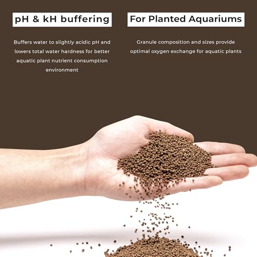 Ultum Nature Systems Controsoil - Freshwater Aqua Soil Substrate for Fish, Shrimp, Live Plant Propagation and Aquascaping - 6.8pH Low Ammonia, Volcanic Ash - Brown, Extra Fine (10 Liter) - color: Brown - Extra Fine, size: 10 Liters (9.1 kg)