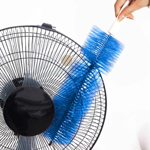 Fan Cleaner Brush，Fan Brush Cobweb Duster Microfiber Duster Ideal for Ceiling Duster, Household Duster Curtains，Fan Cleaner for Box Fan（2PCS）