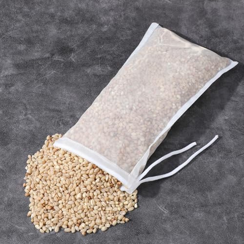 salbsever 6 Pcs Filter Media Bag, Reusable Aquarium Media Bag Extra Fine Mesh Bags Nylon Drawstring Bags for Fish Tank 4.7''x8.3''